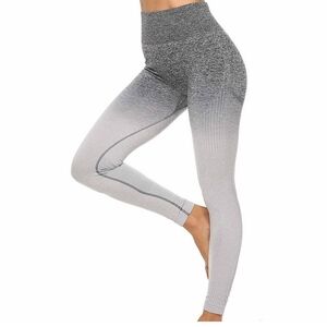 Womens XLarge Seamless Highwaisted Tummy Control Yoga Leggings Workout Tights